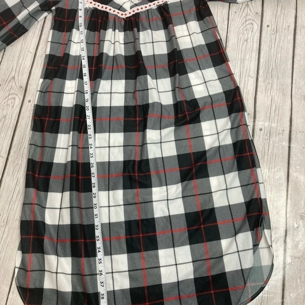 Vintage Plaid Jordache Nightgown